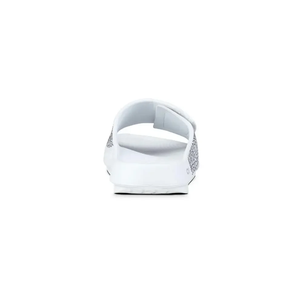 UNISEX OOAHH SPORT FLEX LIMITED SLIDE SANDAL (WHITE LABYRINTH)
